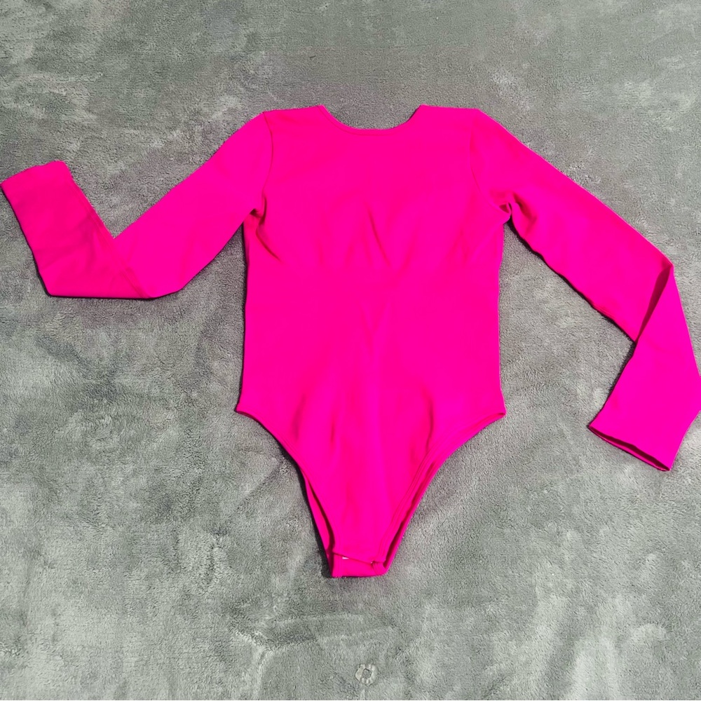 Body girdle with compression in the abdomen • Pink🩷